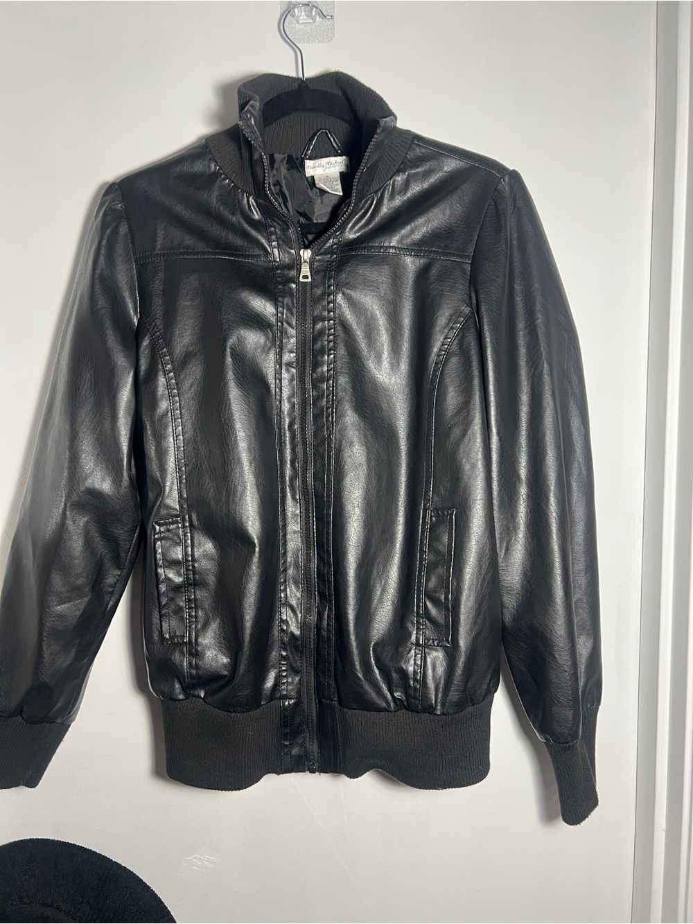 Marielle Michaels Mayernity Faux Leather Jacket